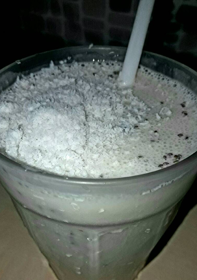 Una foto de Licuado para desayunar - Banana y Coco