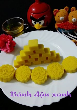 Hình của món Bánh đậu xanh.