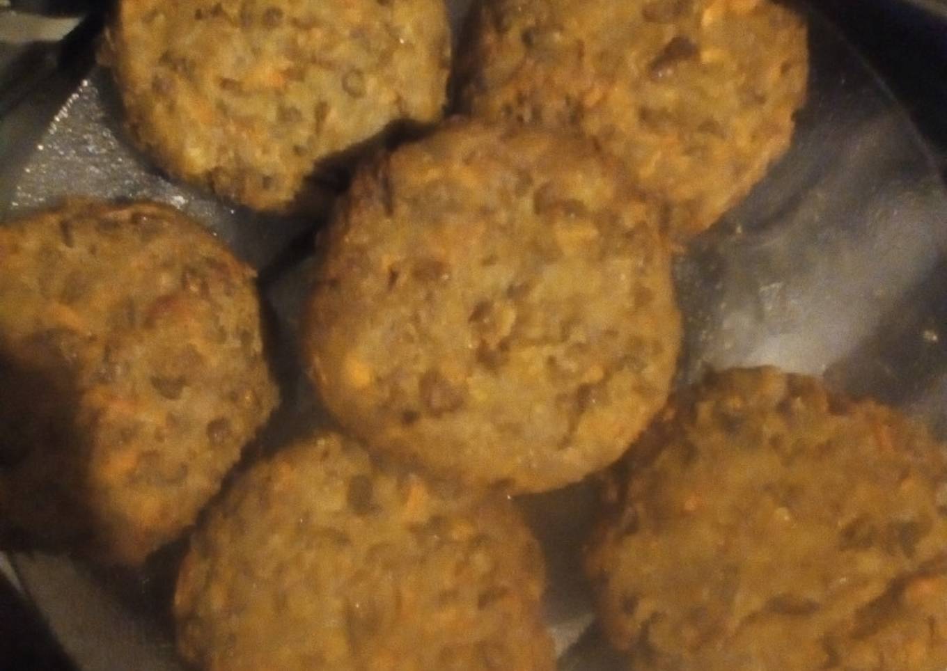 Hamburguesa vegetariana de lentejas