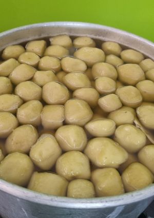 Hình của món Chè Khoai Lang Dẻo Cốt Dừa.
