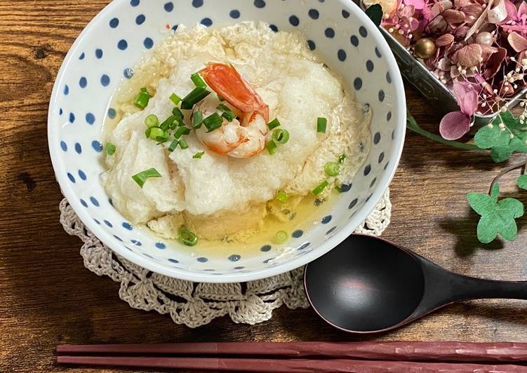 Japanese Steamed Fish and Shrimp with Radish