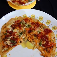 A picture of Quick Tiffin Pizza Pancake.