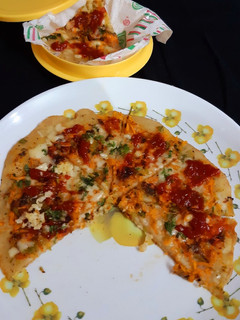 A picture of Quick Tiffin Pizza Pancake.