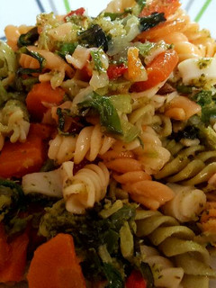 Una foto de Pasta con verduras