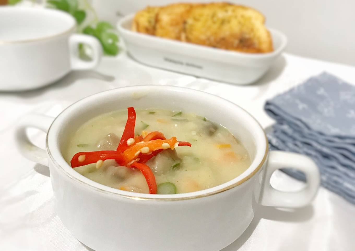 Cara Gampang Membuat Cream Soup, Bisa Manjain Lidah