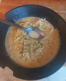 My creamy chicken noodle soup