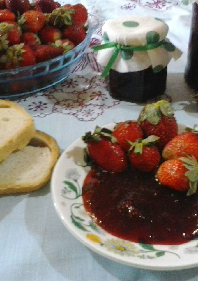 Una foto de Mermelada de frutillas