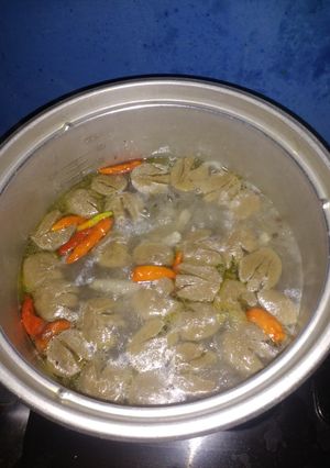 Foto resep Bakso Kuah Ceker