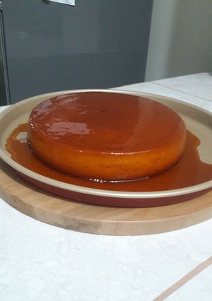 Una foto de Budín de sémola