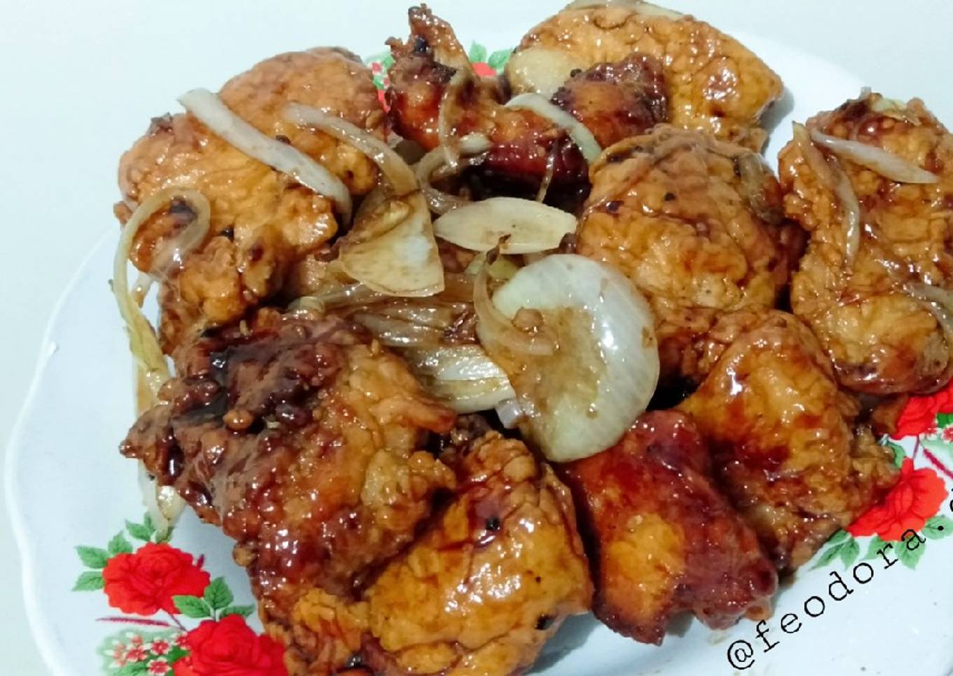 Ayam goreng saus mentega