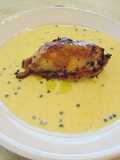 Pechuga de pollo a la pimienta verde