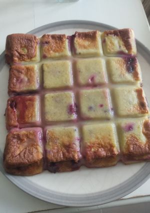 Une photo de Clafoutis aux fruits rouges