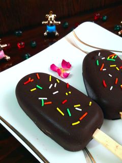 عکسی از دستور پاپسیکل (Pap sicle) کیک شکلاتی