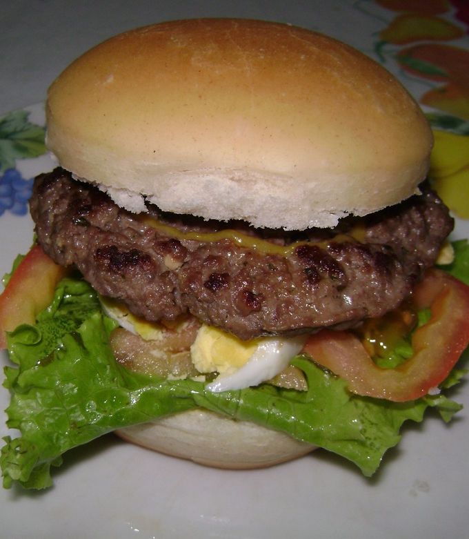 Una foto de Hamburguesas caseras a la chapa