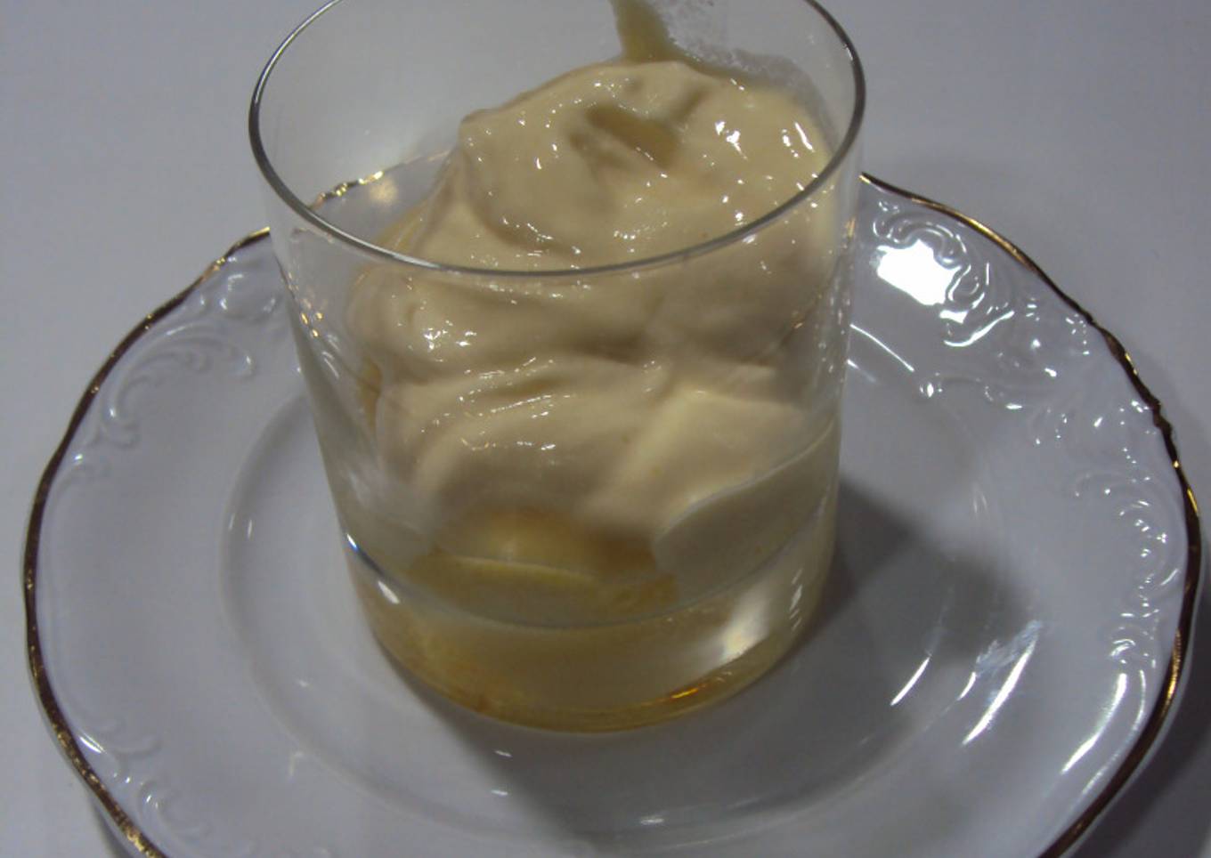 Helado de frutas de agosto