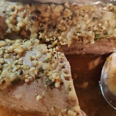 A picture of Slow Cooker Parmesan Honey Pork Roast.
