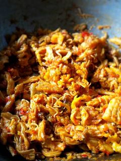 Foto resep Ayam Suwir Pedes