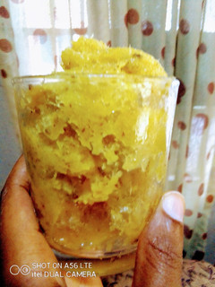 A picture of Frozen Pineapple Paste.
