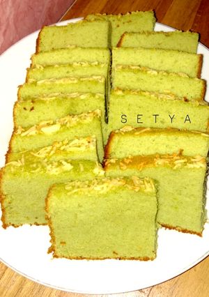 Foto resep Cake chocolatos matcha latte