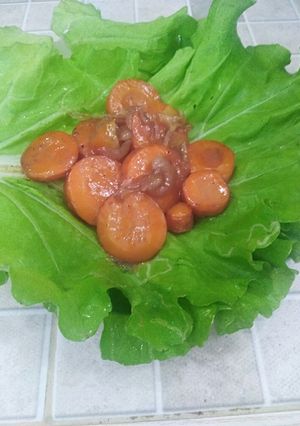 Una foto de Zanahorias glaseadas con miel y vino