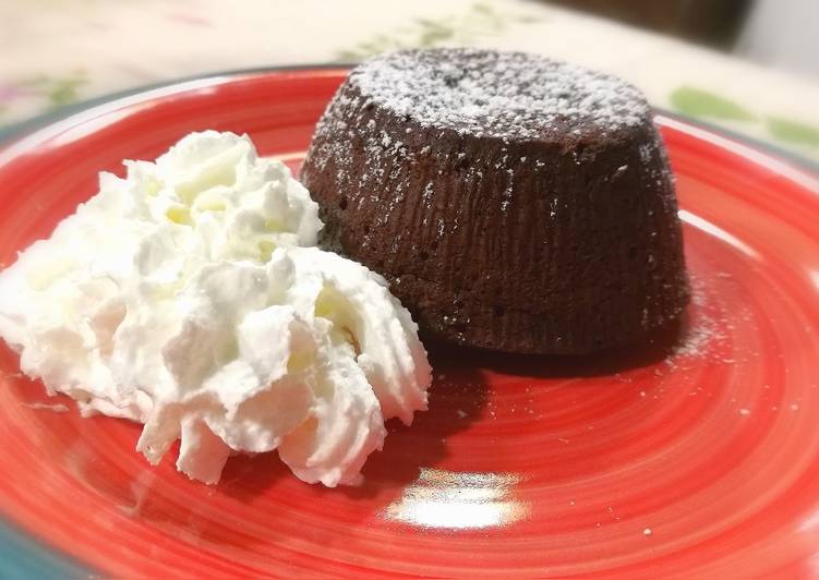 Tortino di cioccolato con cuore morbido