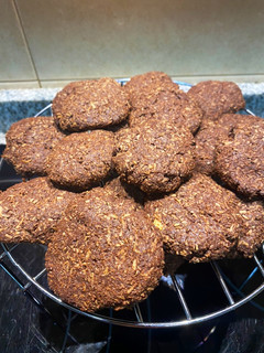 Una foto de Galletas de chocolate y coco!