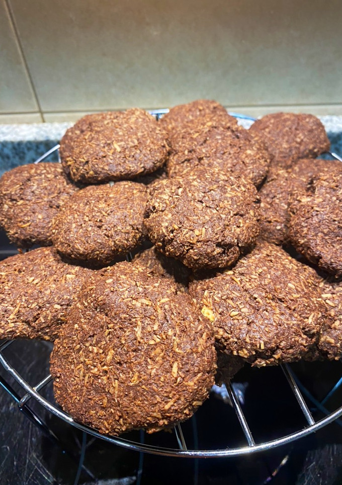 Una foto de Galletas de chocolate y coco!