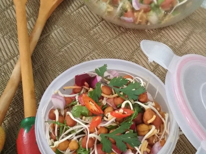 Easy Steps Prepare|Recipe} Black gram sprout salad, Really Delicious