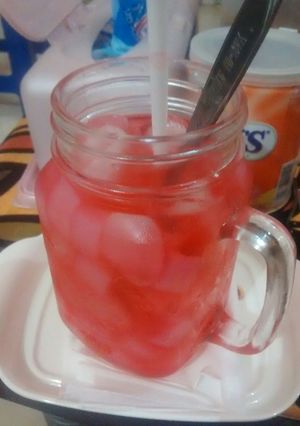 Foto resep Es sirup kolang kaling