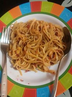 Foto resep Spaghetti kornet sapi