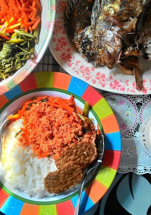 Foto resep Urap Sayur Bumbu Kukus