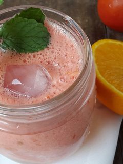 Foto resep Jus Tomat Kelapa Jeruk