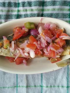 Foto resep Ikan Kembung Goreng Sambal Dabu