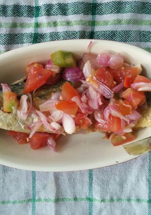 Foto resep Ikan Kembung Goreng Sambal Dabu