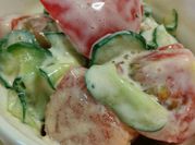 Gambar tomato salad dressing