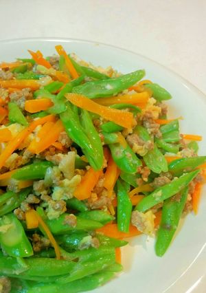 Foto resep Buncis wortel cah telur dan daging