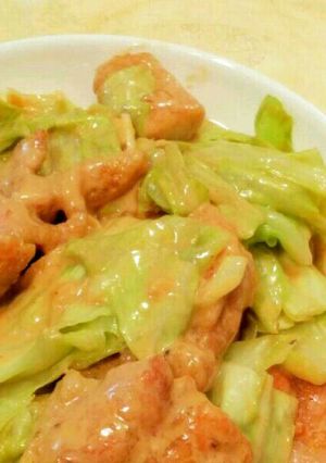 Foto resep Ayam Kubis bumbu Miso Mayones