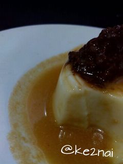 Foto resep milk pudding with palm sugar sauce and chocolate