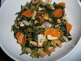 Kangkung Tumis Wortel & Tempe