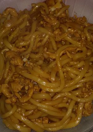 Foto resep Udon yakiniku