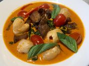A picture of roasted gram curry