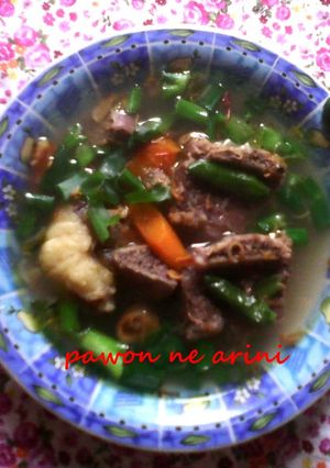 Foto resep SOP IGA PEDAS