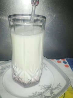 عکسی از دستور شیر موز ساده