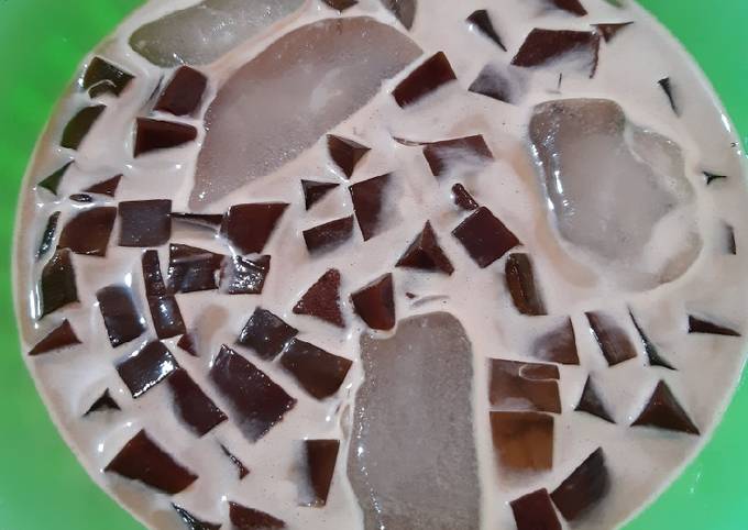 Resep Es Cappucino cincau, Enak