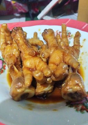 Foto resep Ceker pedas manis