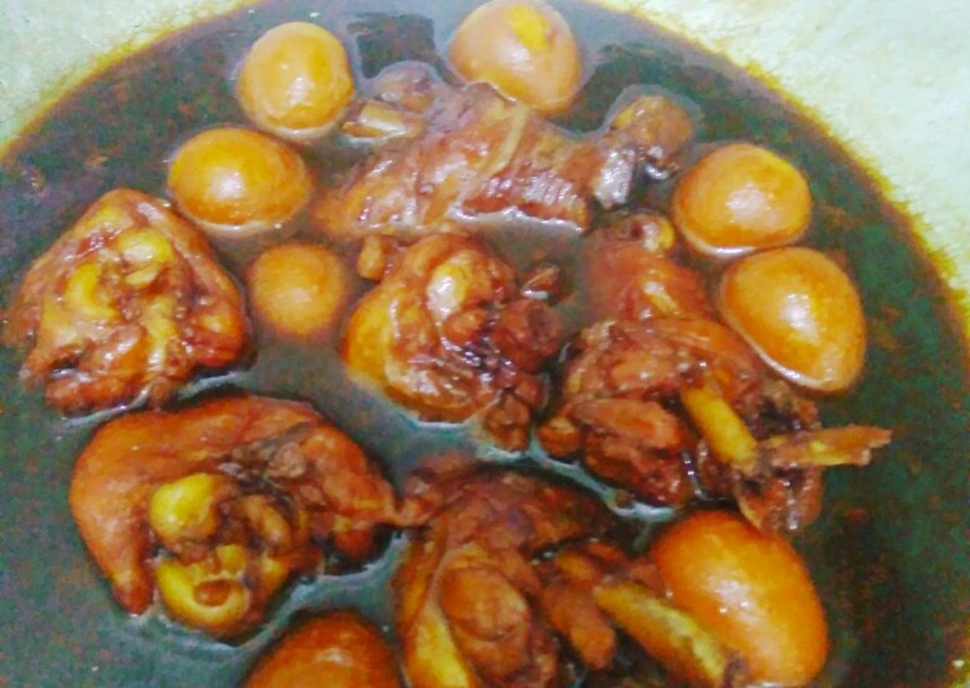 Semur Ayam telur puyuh Enak Gampang