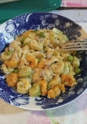 Una foto de Capelettini a la crema de repollo