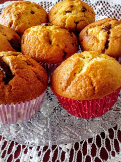 Narancsos-csokis muffin recept fotója