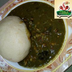 A picture of Baobab soup/Miyar kuka recipe two.