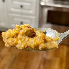 A picture of Pumpkin Spice Oatmeal.